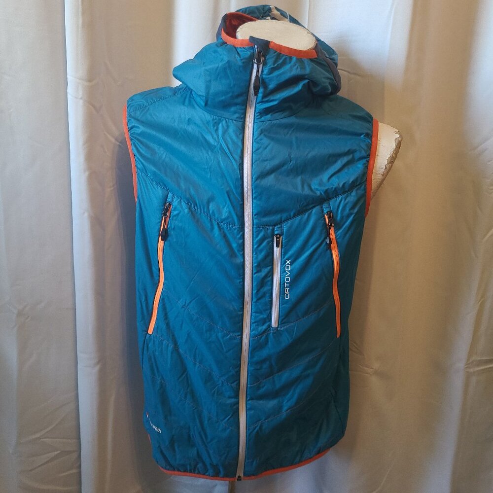 Men's ORTOVOX Sleeveless Hoodie - SAMPLE - Made in Hungary - M